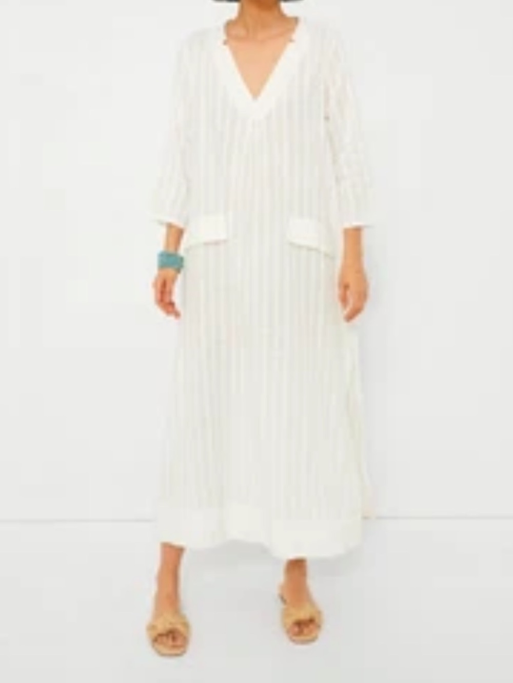 Tuckernuck- XL White Carolina Caftan